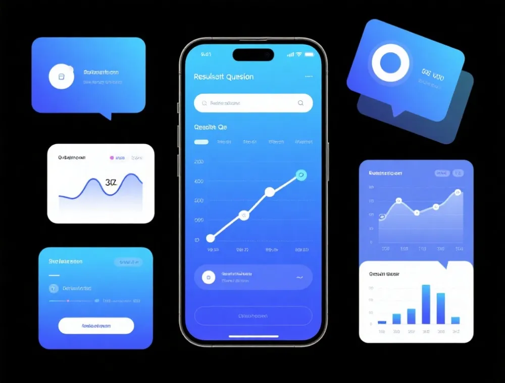 移动端开奖结果查询界面示意图